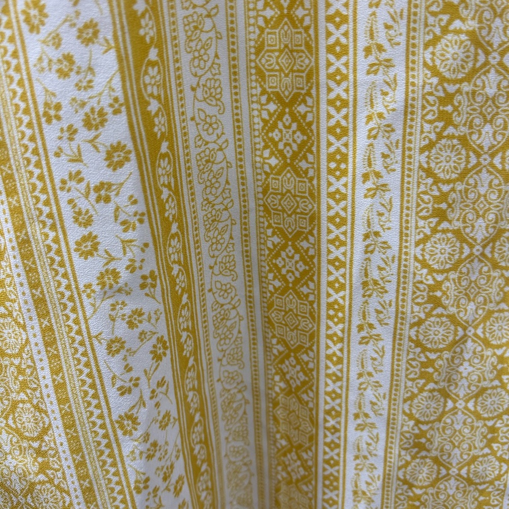 Yellow Patterned Dress - Picture 2 of 3